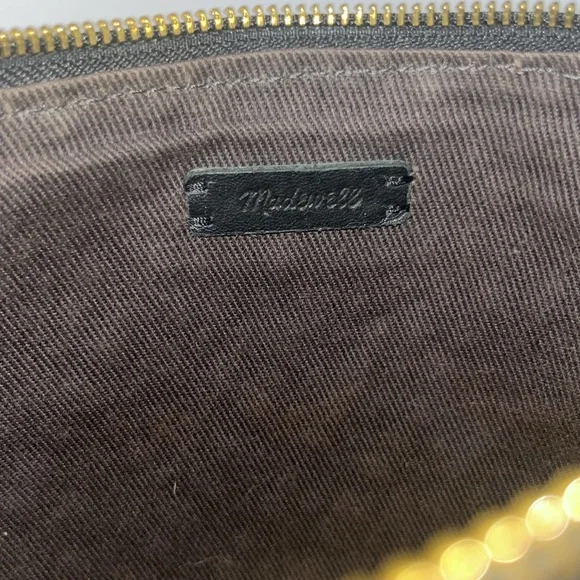 Madewell The Knotted Crossbody Bag in Black Woven Leather - Picture 8 of 10